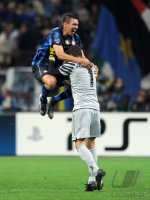 Fussball Champions League  Saison 2010/2011: Inter Mailand - Werder Bremen