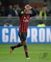 Fussball Champions League 13/14: JUBEL Robinho (AC Mailand)