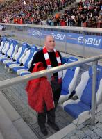 FUSSBALL 1. BUNDESLIGA: Karlsruher SC - Bayern Muenchen