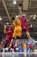 Basketball 1. Bundesliga 15/16 Hauptrunde: Walter Tigers Tuebingen - Telekom Baskets Bonn