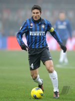 FUSSBALL International SERIE A 2011/2012: Javier Zanetti (Inter Mailand)