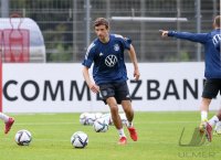 Fussball Training Deutsche Nationalmannschaft in Stuttgart: Thomas Mueller (Deutschland)