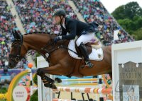REITEN Olympia 2012: Doppel-Olympiasieger Michael Jung (Deutschland) mit Sam