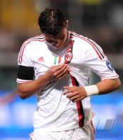 FUSSBALL SERIE A:  JUBEL Thiago Silva (AC Mailand)