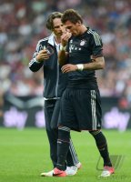 Fussball 1. Bundesliga, Supercup: FC Bayern Muenchen - Borussia Dortmund