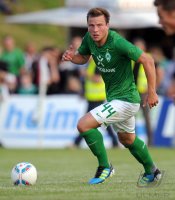 Fussball 1. Bundesliga, Testspiel: Werder Bremen, BARGFREDE am Ball