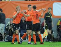 FUSSBALL INTERNATIONAL: Holland - Mexiko