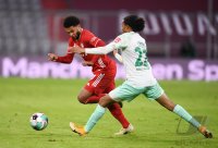 Fussball 1. Bundesliga Saison 20/21: FC Bayern Muenchen - SV Werder Bremen