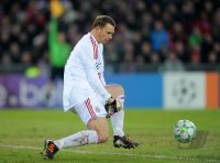 Fussball CHL  Saison 2011/2012:  Torwart Manuel Neuer (FC Bayern Muenchen)