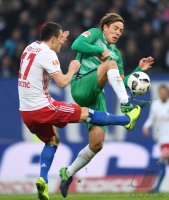 Fussball Bundesliga Saison 16/17: Hamburger SV - SV Werder Bremen
