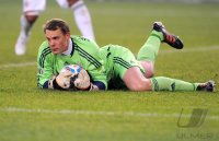 Fussball DFB Pokal, Saison 2011/2012, Viertelfinale: Torwart Manuel Neuer (FC Bayern Muenchen)