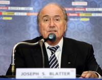 Fussball International  Club WM  Pressekonferenz FIFA Praesident Joseph S. Blatter