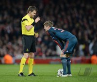 Fussball International CHL Saison 13/14: Arsenal London - FC Bayern Muenchen
