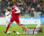 Fussball 1. Bundesliga Bayern-Stuttgart, Zweikampf