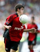 Fussball 1. Bundesliga: Leverkusen, BARNETTA Einzelaktion