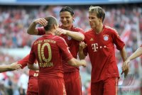 Fussball 1. Bundesliga, Saison 2011/2012:  FC Bayern Muenchen - Hamburger SV