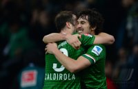 Fussball, 1. Bundesliga  Saison 2013/2014: SV Werder Bremen - Bayer 04 Leverkusen