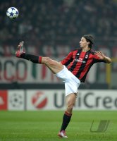 Fussball Champions League  Saison 2010/2011: Zlatan Ibrahimovic (AC Mailand)