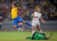 FUSSBALL  Olympia 2008   Finale    Brasilien - USA