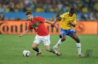 FUSSBALL WM 2010, VORRUNDE: Portugal - Brasilien