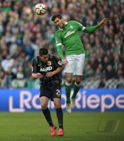 Fussball, 1. Bundesliga  Saison 2014/2015: Werder Bremen - FC Augsburg