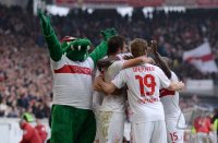 Fussball  1. Bundesliga  13/14: JUBEL VfB Stuttgart