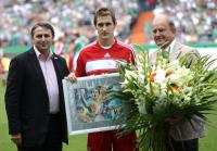 Fussball 1. Bundesliga: Bremen - Bayern