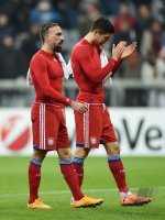 Fussball CHL  Saison 2014/2015: FC Bayern Muenchen - AS Rom