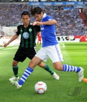 Fussball: 1. Bundesliga Saison 2010/2011: Schalke 04 - VfL Wolfsburg