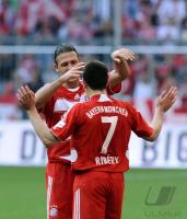 Fussball  1. Bundesliga  07/08  FC Bayern Muenchen - VfB Stuttgart
