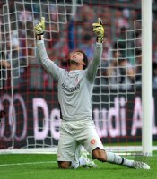 Fussball International Audi Cup 2011: Torwart Muriel (SC Internacional de Porto Alegre)