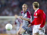 Fussball Champions League Finale 1999:  Manchester United FC  2-1  FC Bayern Muenchen