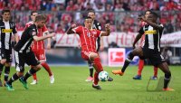Fussball  1.Bundesliga   Saison 17/18: FC Bayern Muenchen - Borussia Moenchengladbach