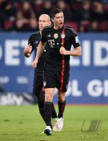 Fussball 1. Bundesliga Saison 14/15: JUBEL FC Bayern Muenchen