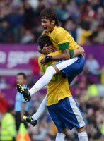 FUSSBALL Olympia 2012 Maenner: Brasilien - Weissrussland