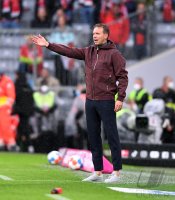 Fussball 1. Bundesliga Saison 21/22: FC Bayern Muenchen -  Hertha BSC Berlin