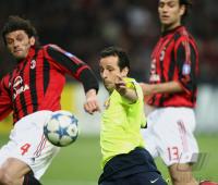 FUSSBALL  CHL   AC Mailand  - FC Barcelona