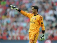 Fussball International Audi Cup 2011:  Torwart Roma Flavio (AC Mailand)