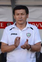 FUSSBALL INTERNATIONAL:  Trainer Mirdjalal  KASIMOV (Usbekistan)