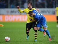 FUSSBALL1. Bundesliga  Saison 2012/2013: TSG 1899 Hoffenheim - Borussia Dortmund