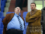 Fussball Bundesliga: Leverkusen,  Nowotny und Manager Calmund