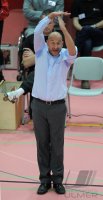 Volleyball  1. Bundesliga  10/11: Trainer  Mueller-Angstenberger (ENBW TV Rottenburg)  ENBW TV Rottenburg - SCC Berlin