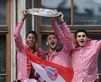 Fussball 1. Bundesliga :  JUBEL FC Bayern Muenchen