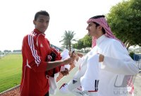 Fussball 1. Bundesliga 11/12: FC Bayern Muenchen in Doha