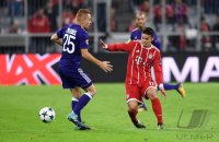 Fussball CHL 17/18 Gruppenphase: FC Bayern Muenchen - RSC Anderlecht