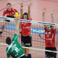 Volleyball 1. Bundesliga  09/10  TV Rottenburg - A10 Netzhoppers Koenigs Wursterhausen