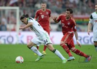 FUSSBALL DFB POKAL  Saison 2012/2013:  FC Bayern Muenchen - VfL Wolfsburg