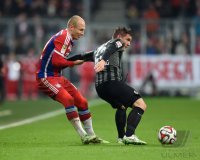 Fussball 1. Bundesliga Saison 14/15: FC Bayern Muenchen - SC Freiburg