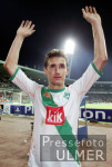 Fussball UCL, Bremen - Valencia, KLOSE dankt den Fans