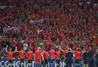 Fussball Europameisterschaft Halbfinale 2016: Portugal - Wales
